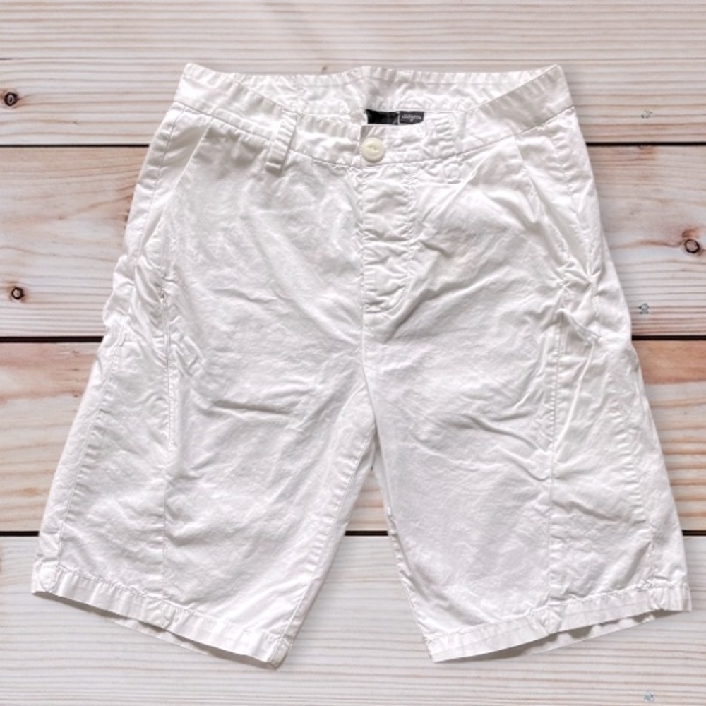 A/X Armani Exchange White Multi Pocket Shorts Sz. 28
